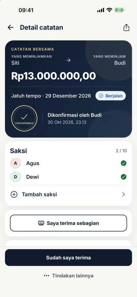 Pratinjau aplikasi